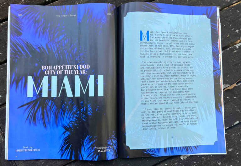 Featured in Bon Appétit Magazine
